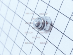 Гайка с нейлон. вкл. domed 6 din986-, al-ko