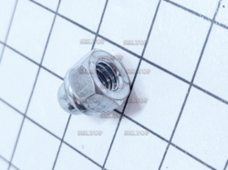 Гайка с нейлон. вкл. domed 6 din986-, al-ko