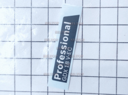 Этикетка фирмы bosch 2609133782, bosch