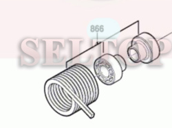 Пружина скручивания bosch 1609B04124, bosch