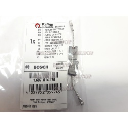 Щетки угольные (графитовые) Bosch, оригинальные, комплект 2шт. 1607014176, bosch
