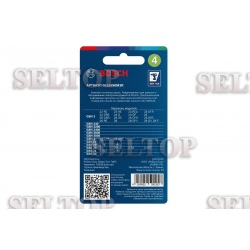 Щетки угольные Бош, комплект 2 шт. в блистере (аналог 1617000525), bosch