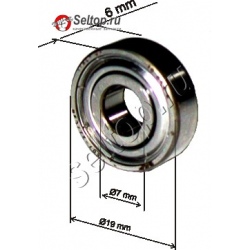 Шарикоподшипник для болгарки Bosch GWS 14-125 CE 0601385703, bosch