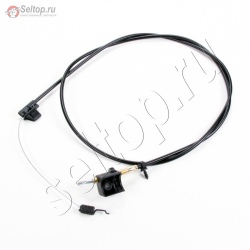 Тросик хода с рычагом, husqvarna