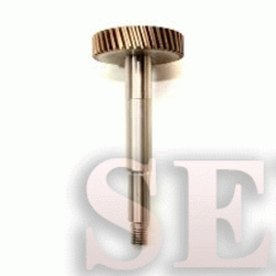 Косозубая шестерня 39 с валом, makita