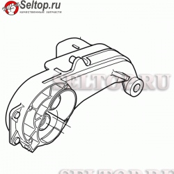 Корпус редуктора (Л), makita