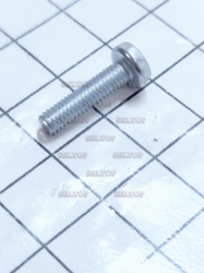 винт с полупотайной головкой, metabo