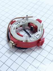 Brush holder module,230V - V-El. 850W metabo 316051990, metabo