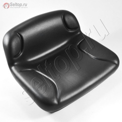 Seat:low Back:black Milsco, mtd
