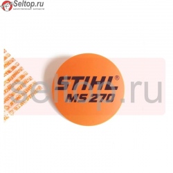 Фирменная табличка MS 270   (1,2) Stihl, stihl