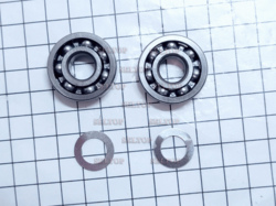 Подшипник рад. FS-50,70 К-кт (2подш+2шайбы)  6201, stihl