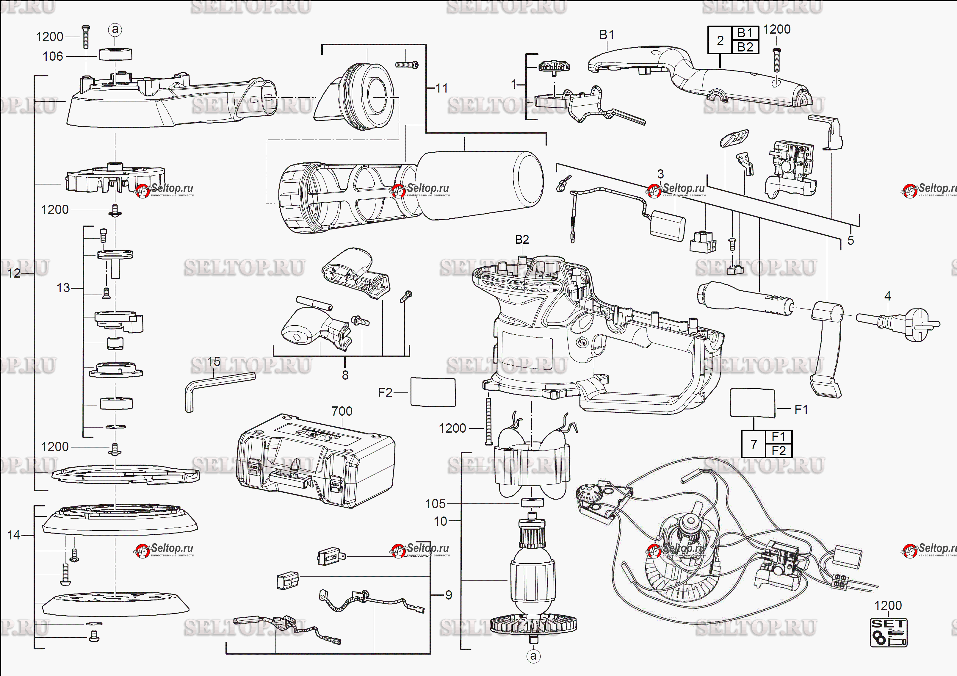 Запчасти для эксцентриковой шлифмашины AEG EX150ES (артикул модели  4935443290) (код модели 4000443291) | купить в Москве в интернет-магазине  Селтоп с доставкой. Цены, наличие, взрыв-схема.