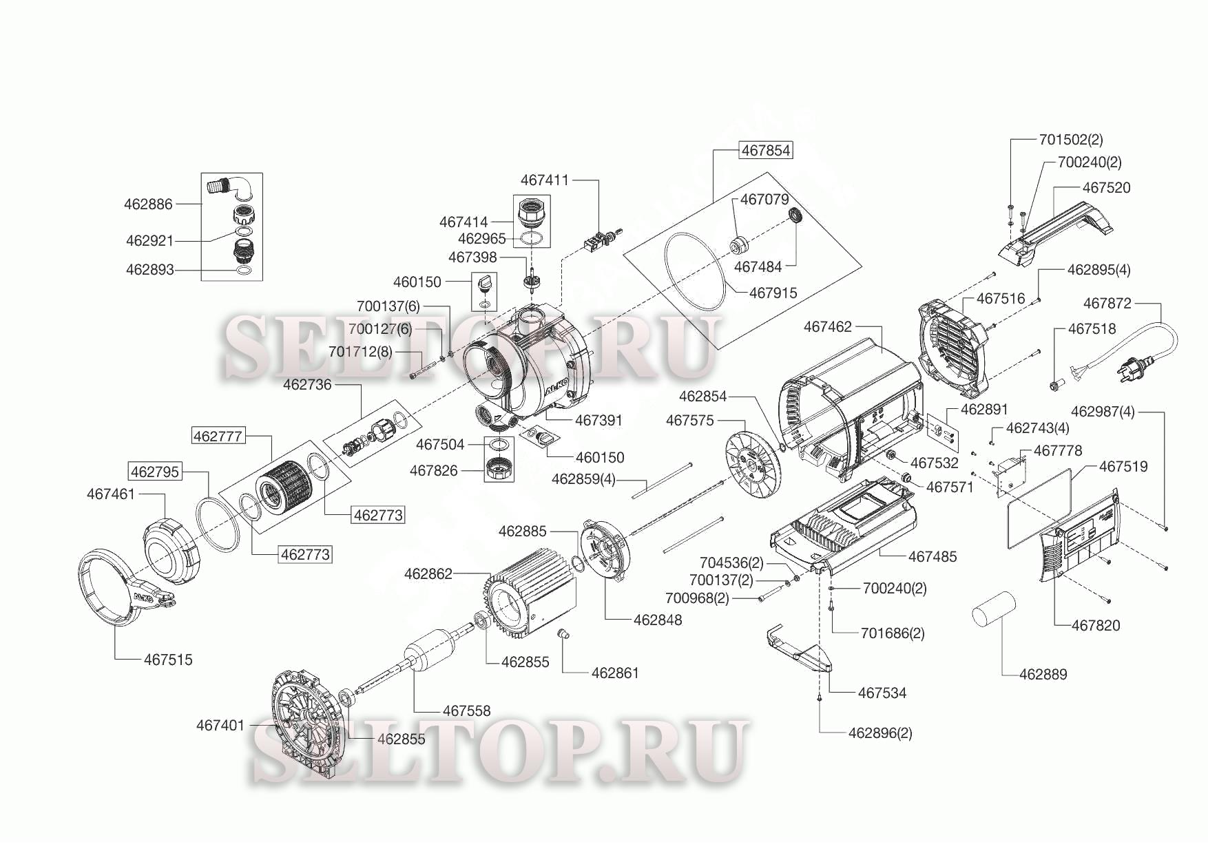 Al ko jet 601 схема подключения