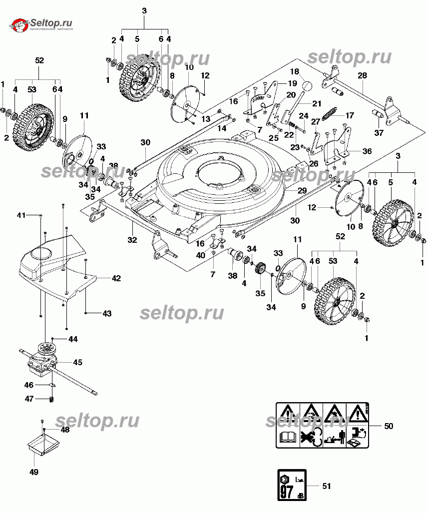 Husqvarna r152sv карбюратор схема