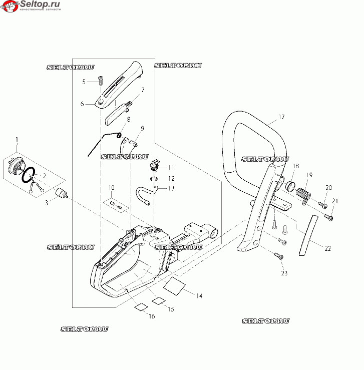 Схема бензопилы макита ea3202s