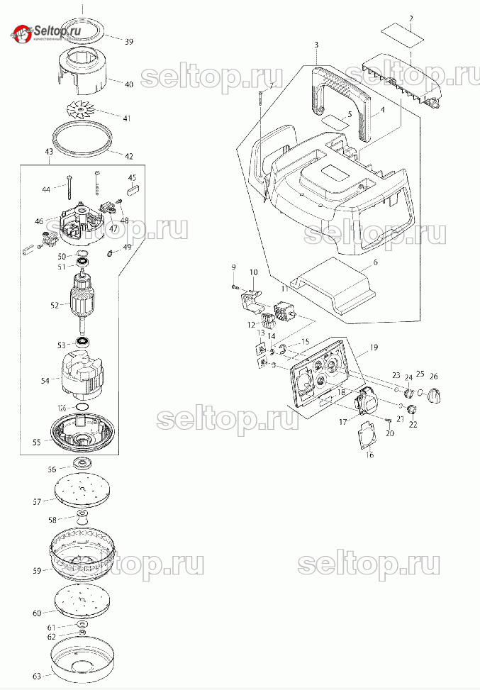 Vc2512l makita схема