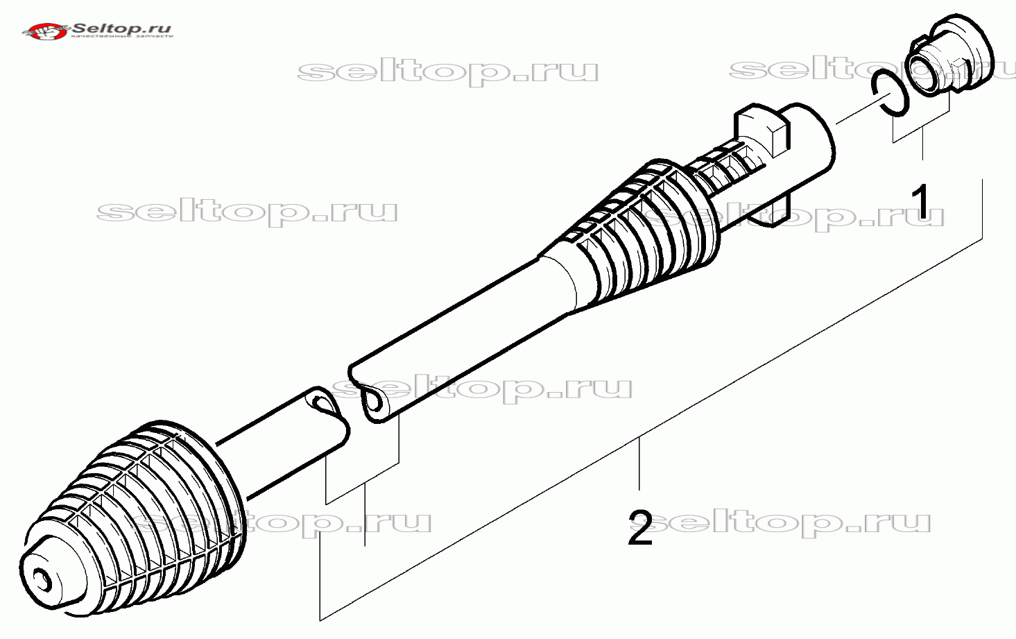 Роторная форсунка (вариант 1)