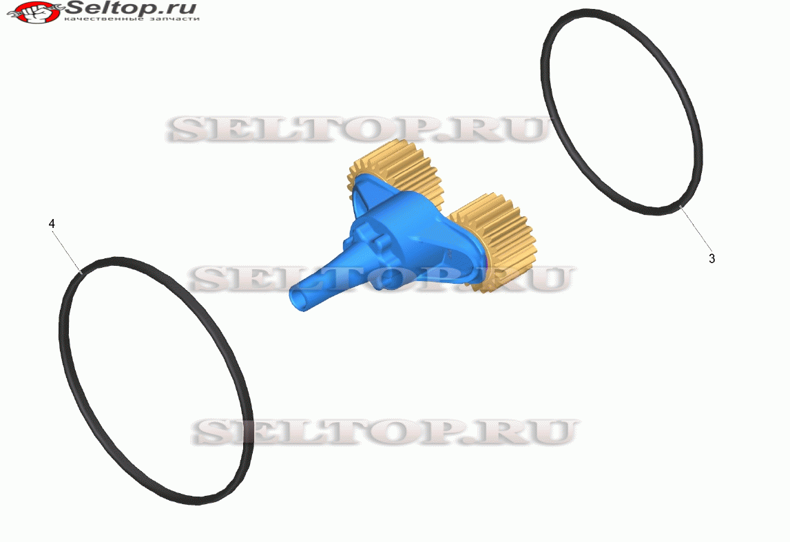 Комплект запасных частей планетарная шес (4.100-662.0)