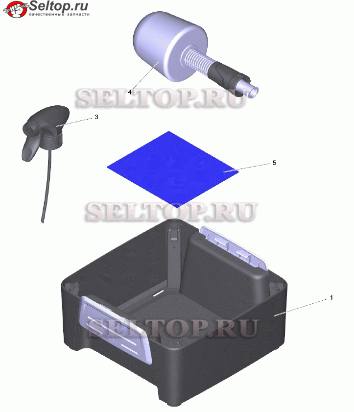 Контейнер с прин-ями для велосипедистов (2.643-858.0)