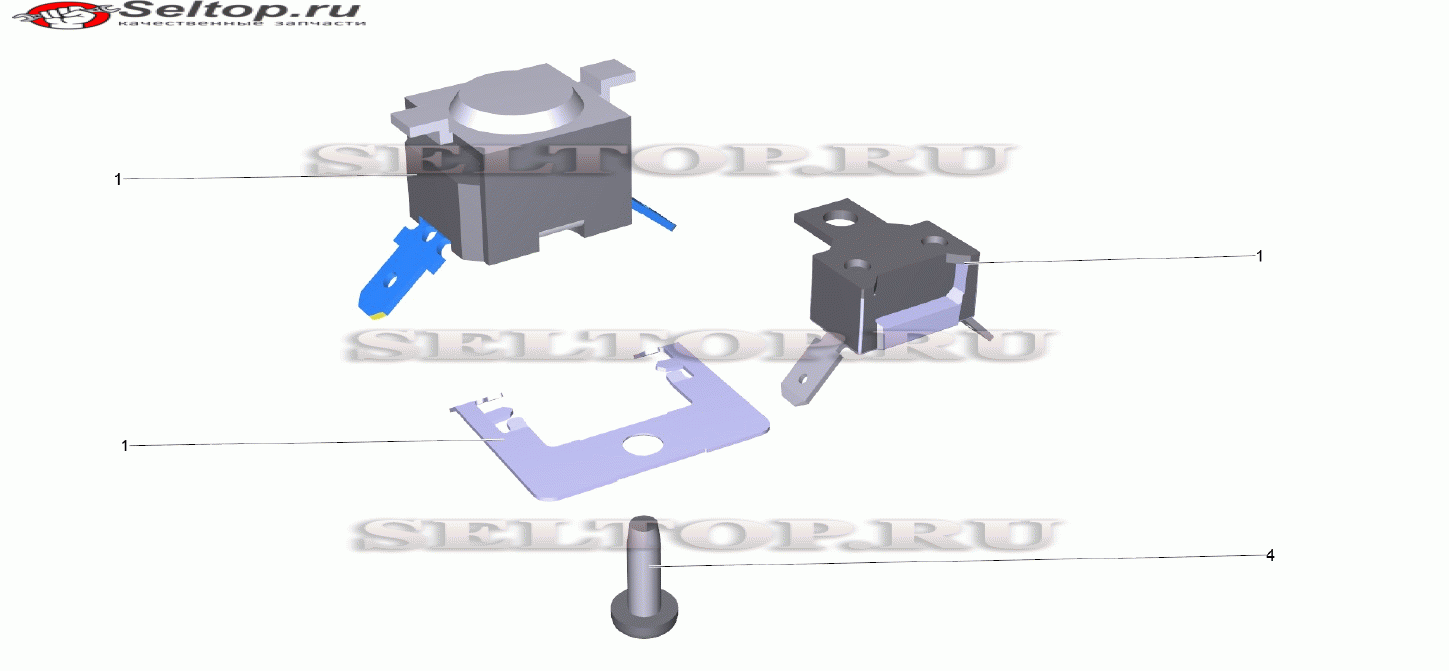 Термостат в сборе для замены (4.746-033.0) 