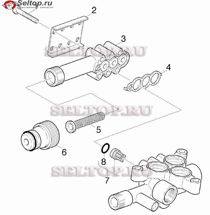Сторона всасывания