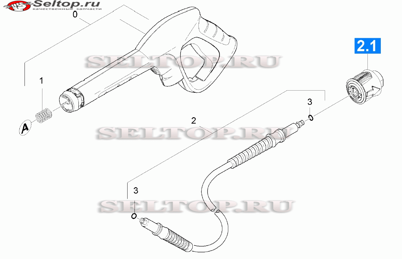 Pучной пистолет-распылитель