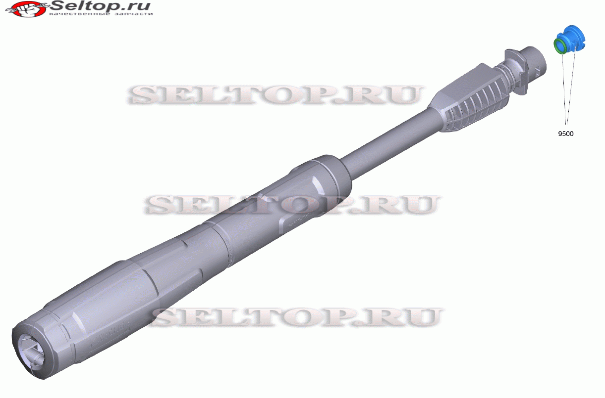 Струйная трубка Vario Power 145 Full Con (2.642-725.0)