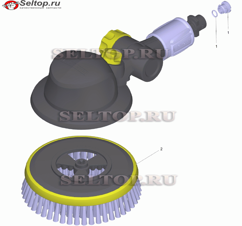 Вращающаяся щетка WB 100 (2.643-236.0)
