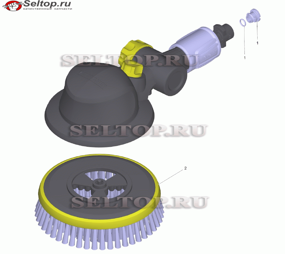 Вращающаяся щетка WB 100 (2.643-236.0)