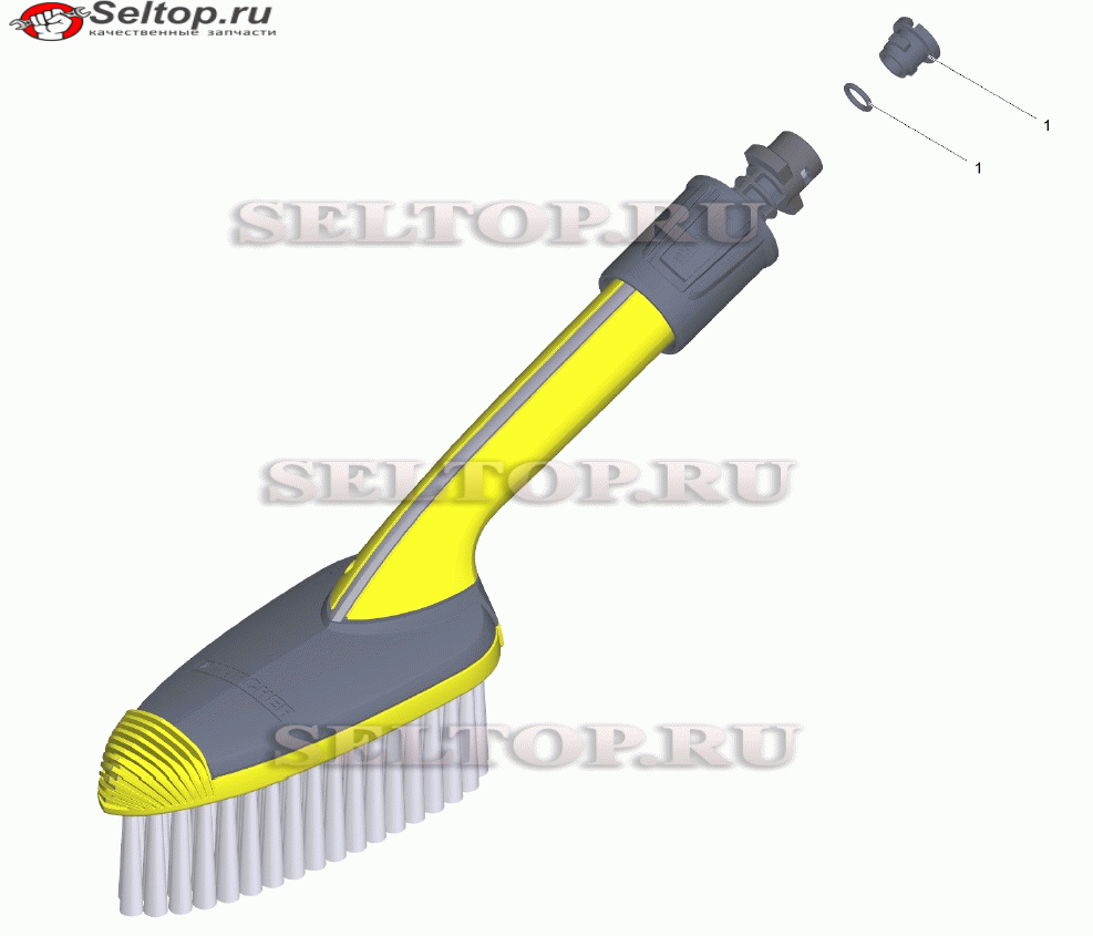 Мягкая щетка WB 50 (2.643-246.0)