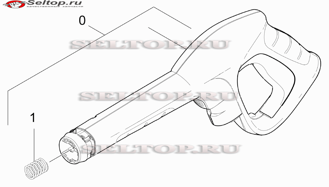 Pучной пистолет-распылитель