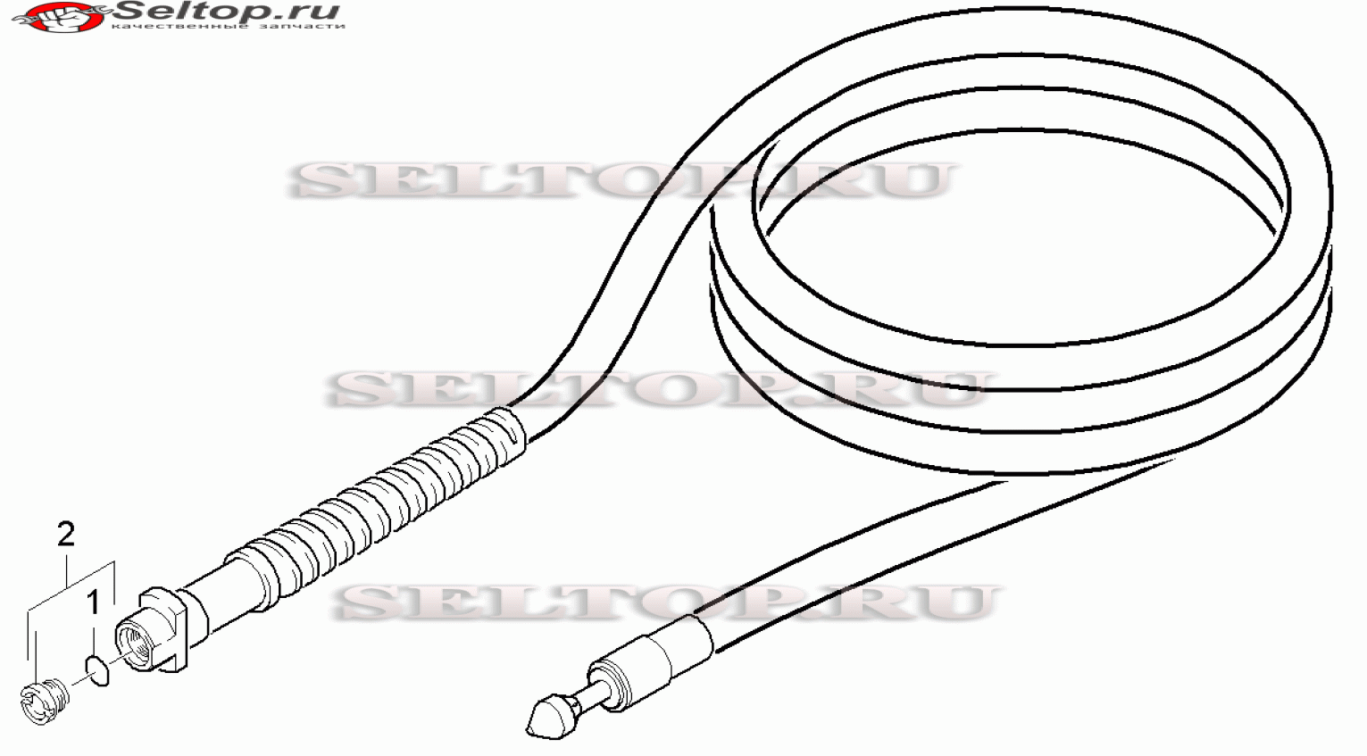 Шланг для чистки труб (вариант 2)