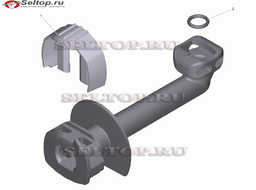 Отвод выс.дав.с фиксатором для замены+OR (4.064-047.0)