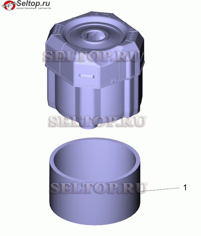 Мотор в сборе для замены 230V 700W (9.754-183.0)