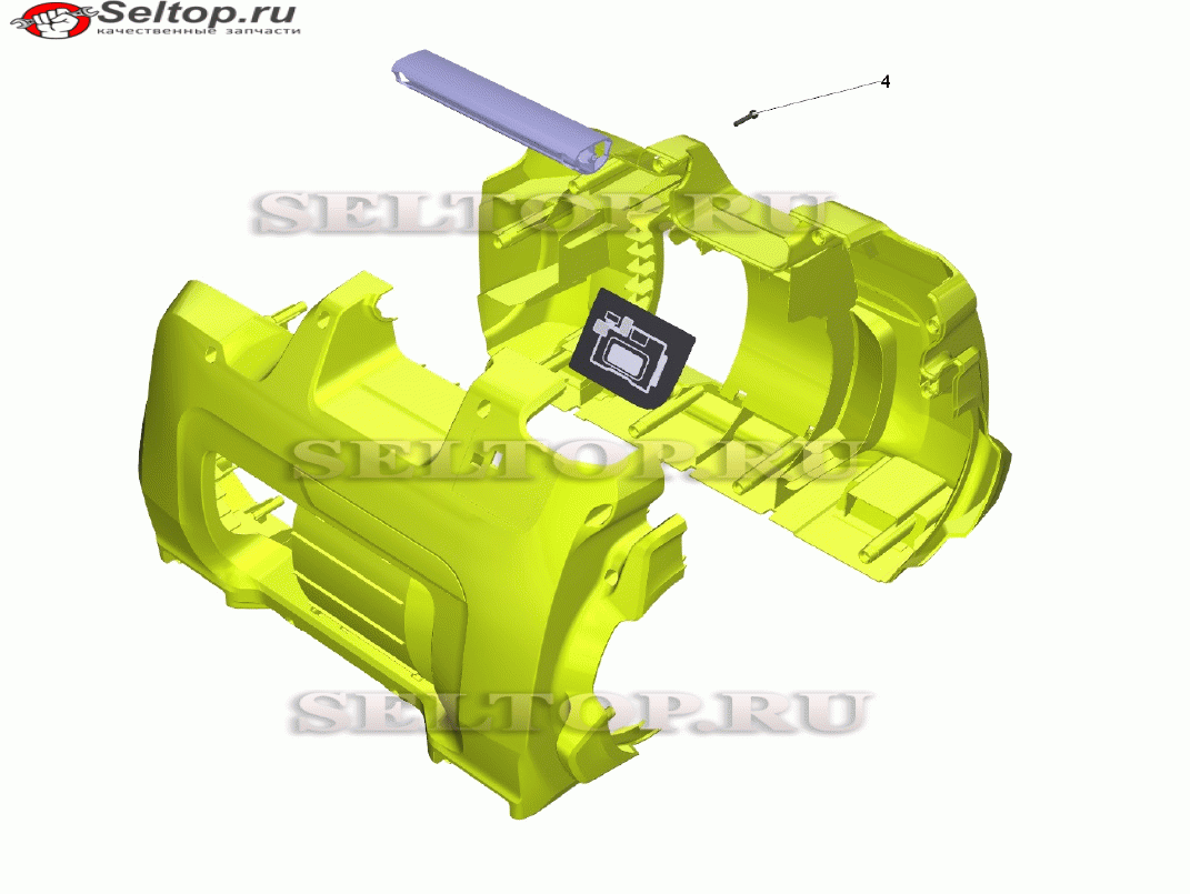Корпус для замены Средний/Верхний (4.645-622.0)