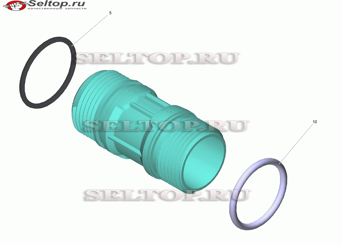 Соединительный адаптер G1 (2.997-120.0)