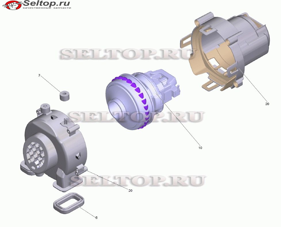 Воздуходувка комплектный Kingclean