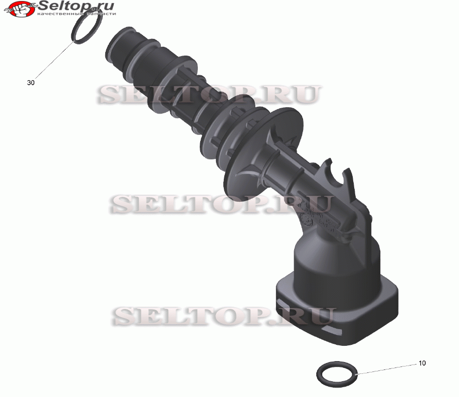 Вых. труба выс. давления внутр. набор K4 (9.013-355.0)