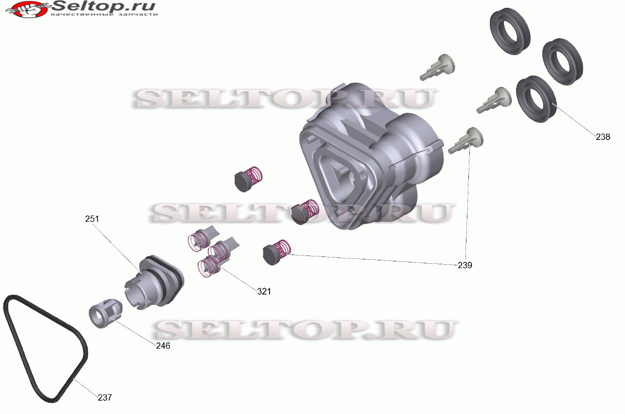 Головка цилиндра (9.001-999.0)