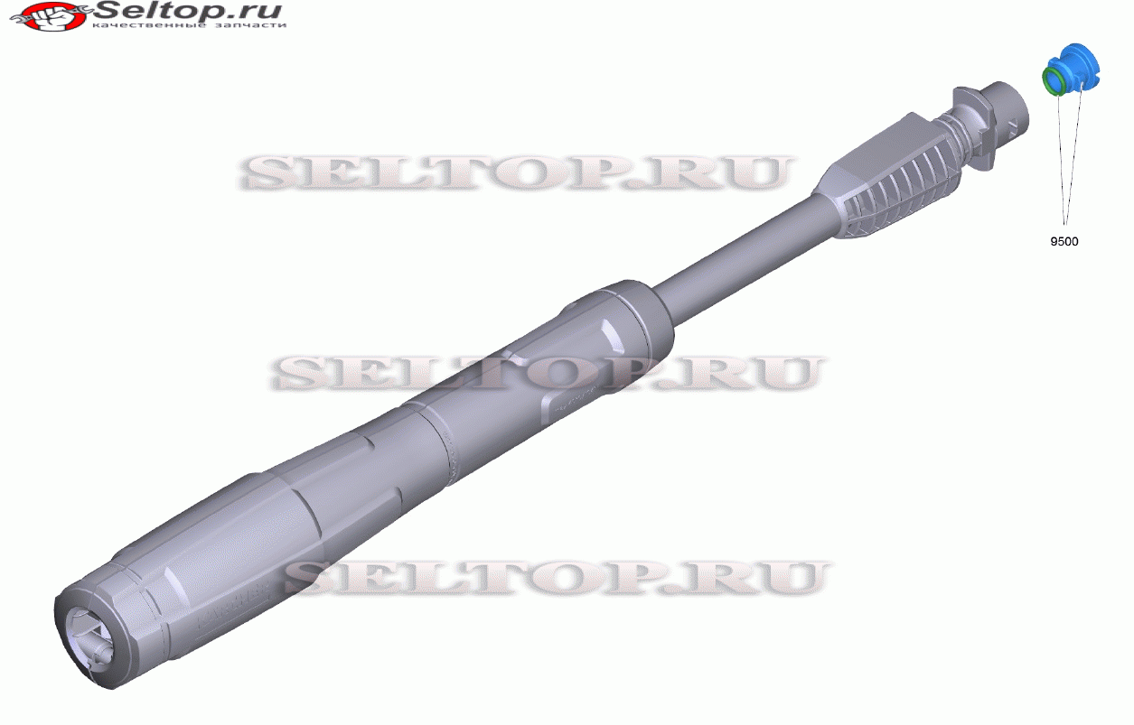 Струйная трубка Vario Power 145 Full Con (2.642-725.0)