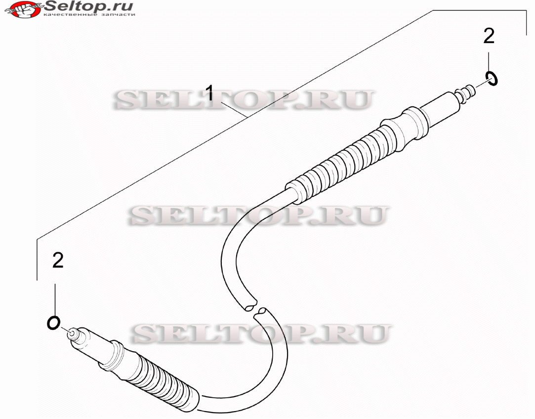 Шланг высокого давления для Керхер K 5 Compact Home (1.630-724.0)