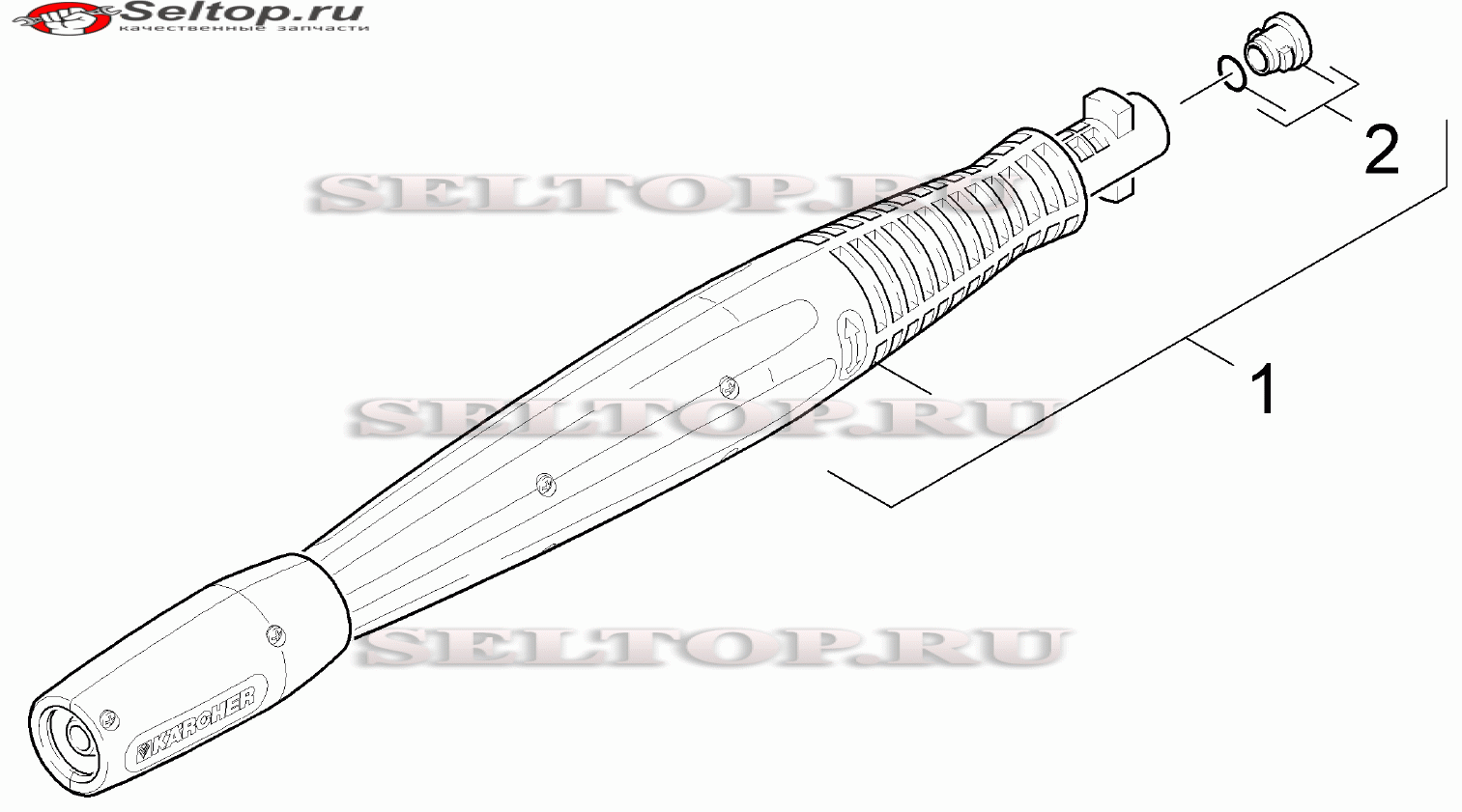 Выпускное сопло регулируемой мощности