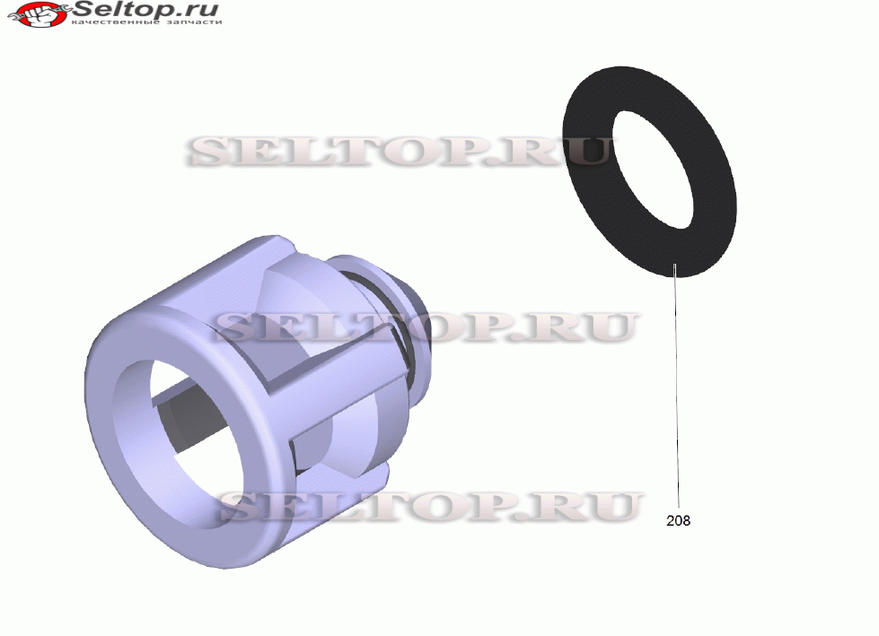 Ось клапана в сборе (4.584-022.0)