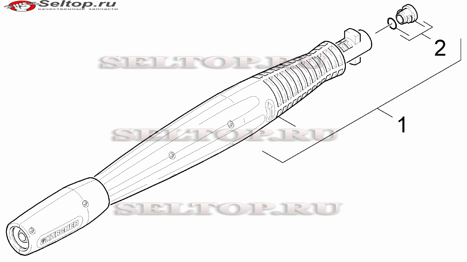 Выпускное сопло регулируемой мощности