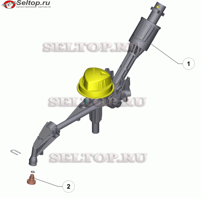 Кронштейн подшипника комплектный T 400