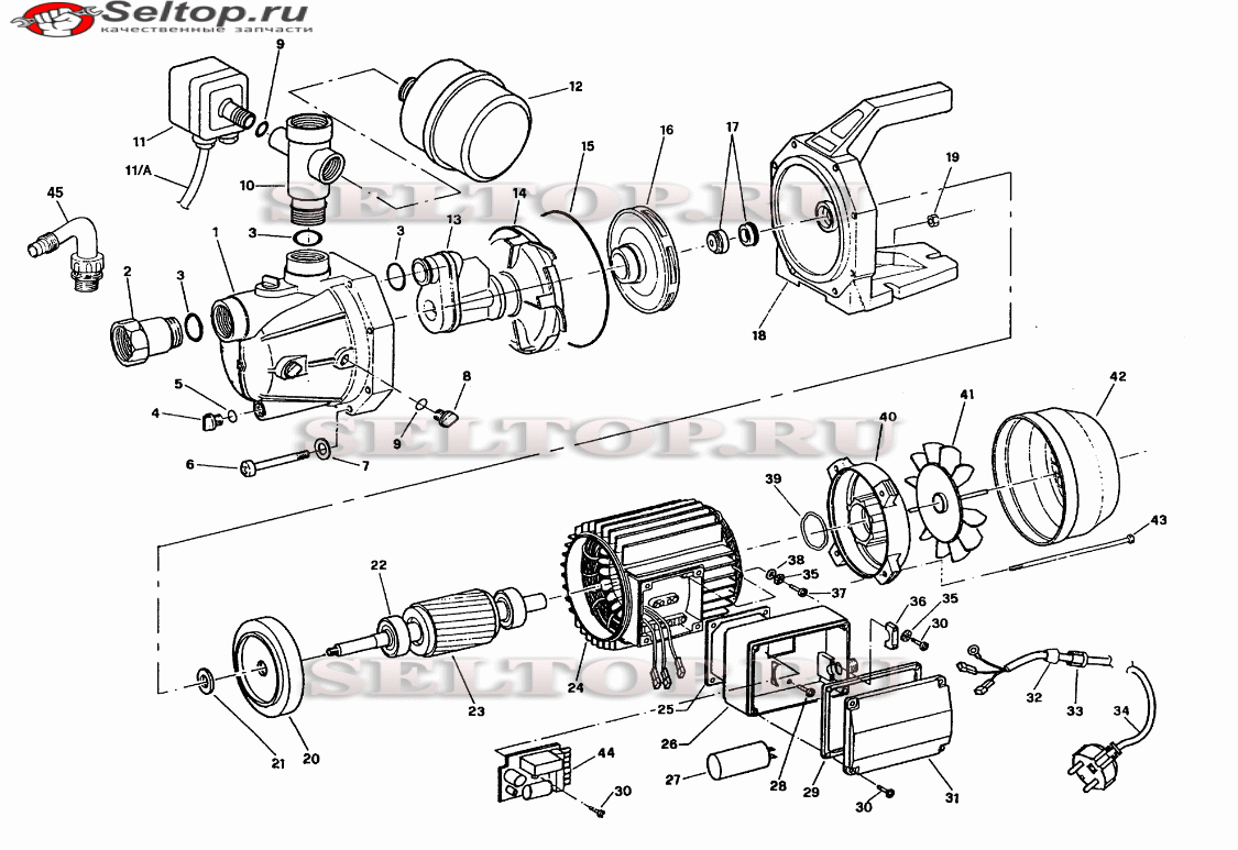 Al ko jet 601 схема подключения