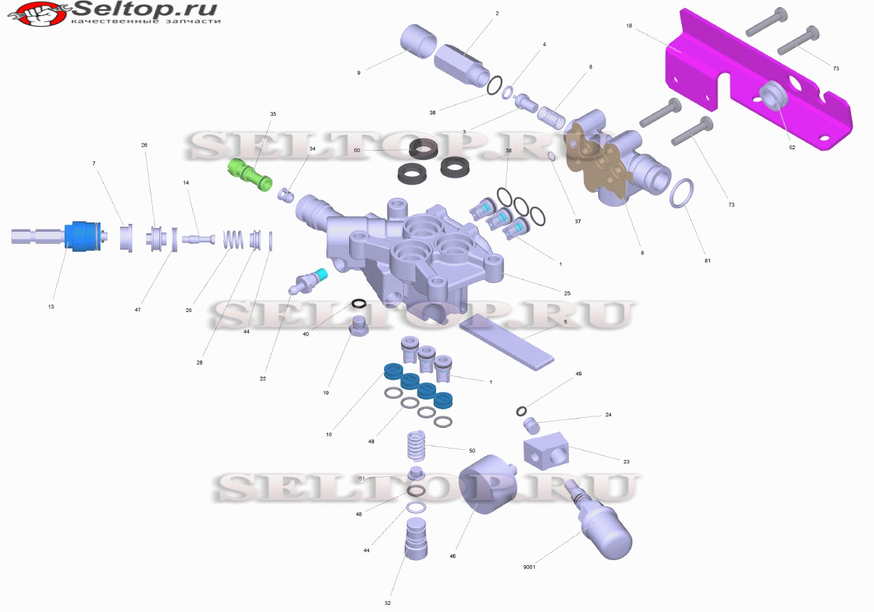 Головка цилиндра комплектный