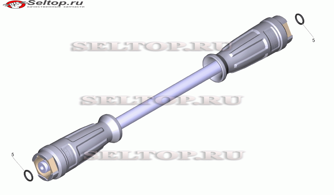 Cоединительный шланг TR DN8 40MPa 15m (6.110-029.0)