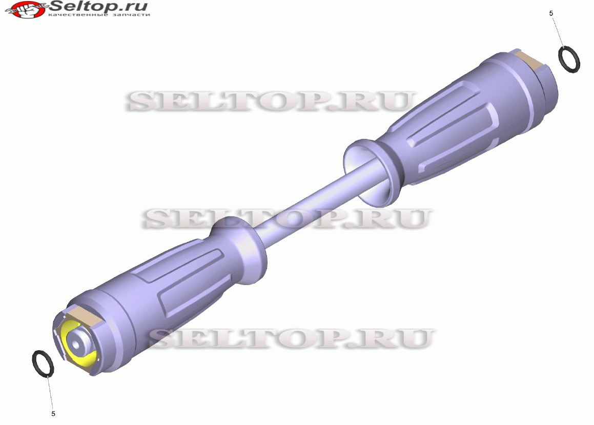 Шланг TR вращающийся DN8 31,5MPa 1 (6.110-031.0)