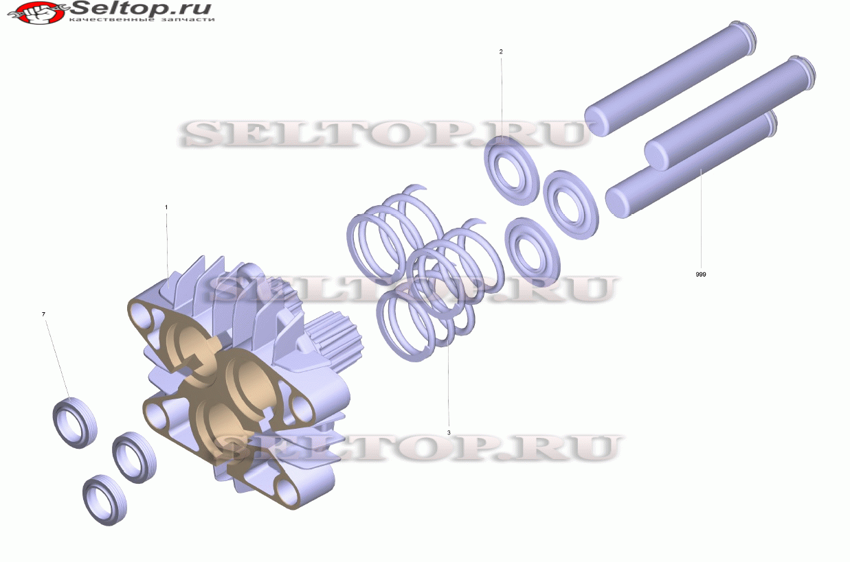 Корпус прямолинейная направляющая
